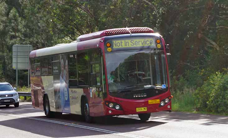Red Bus Iveco Metro Custom CB80 86
